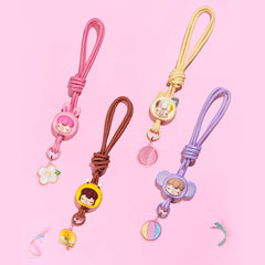 Rolife Baby Nanci Fluffy Party Phone Chain Blind Box PZC05