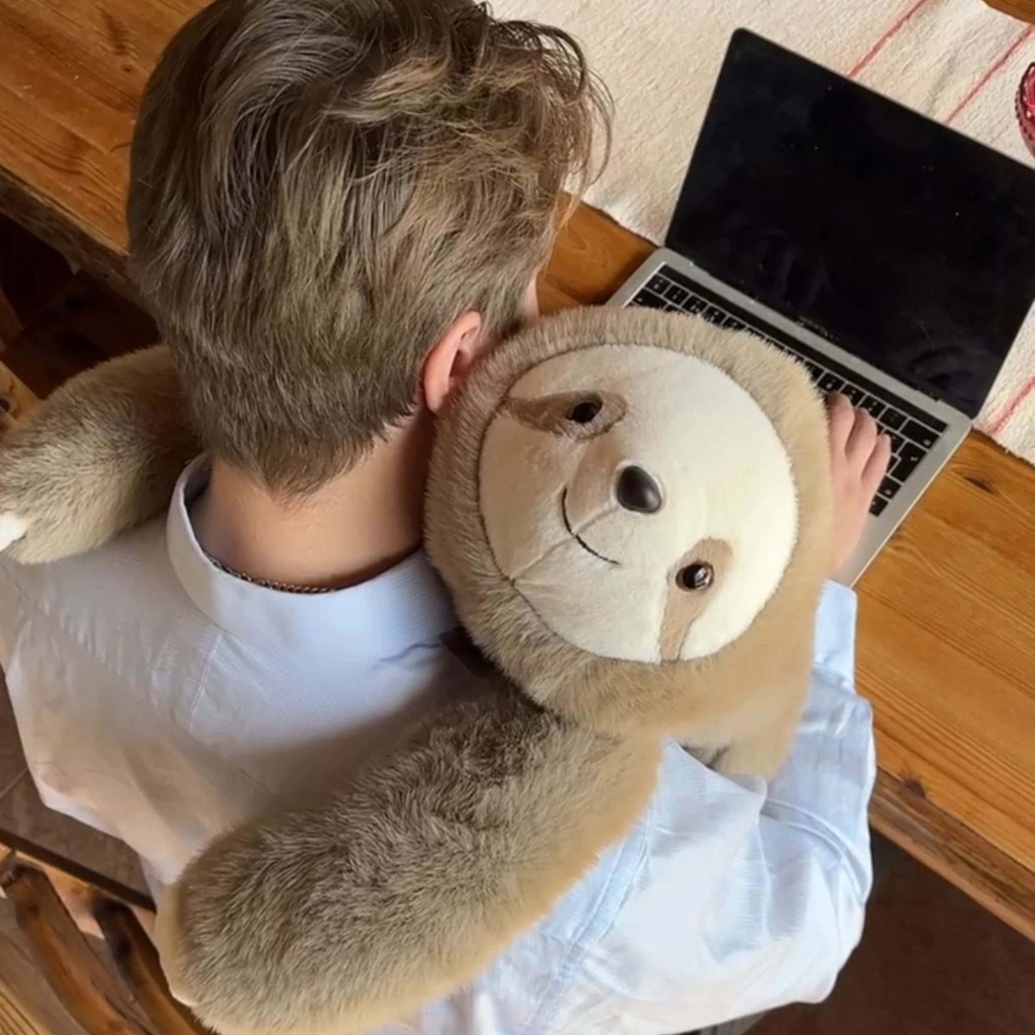 Sunnie the Sloth Weighted Animal