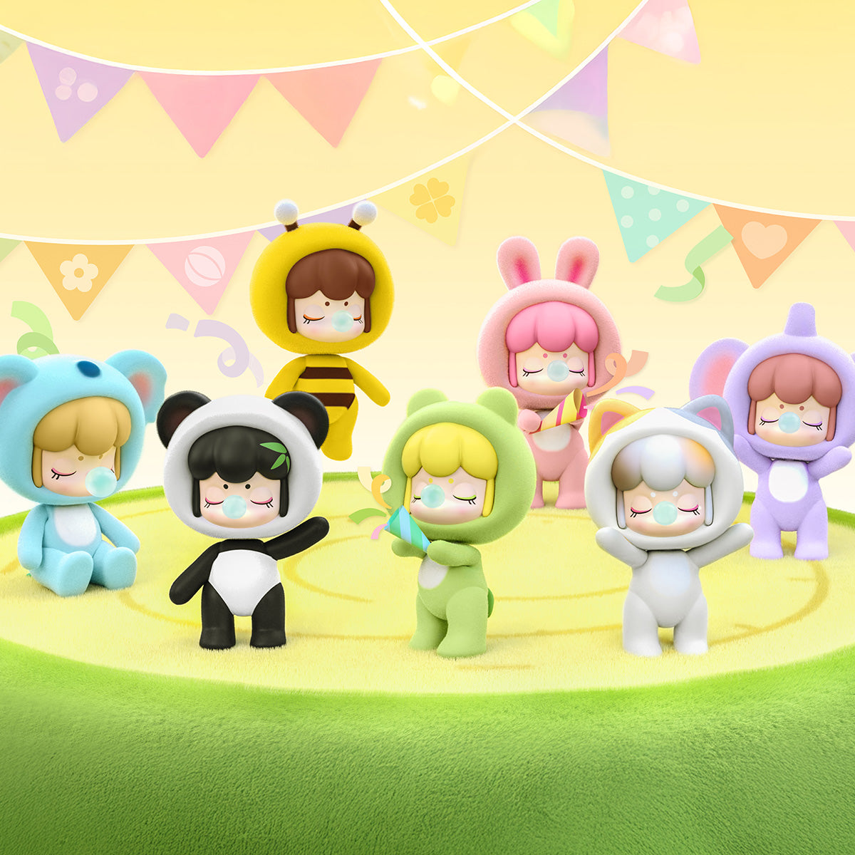 Rolife BabyNanci Fluffy Party Surprise Figure Dolls NCXX