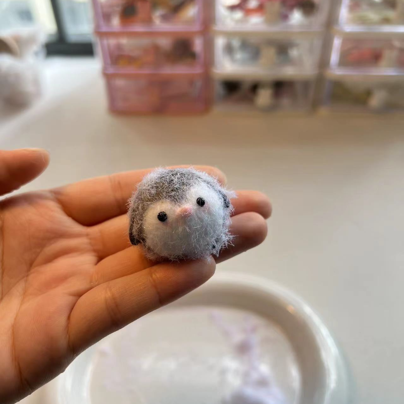 Handmade Silicone Squishy Mini  Penguin