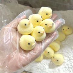 1Pcs Handmade Silicone Squishy Mini Duckling