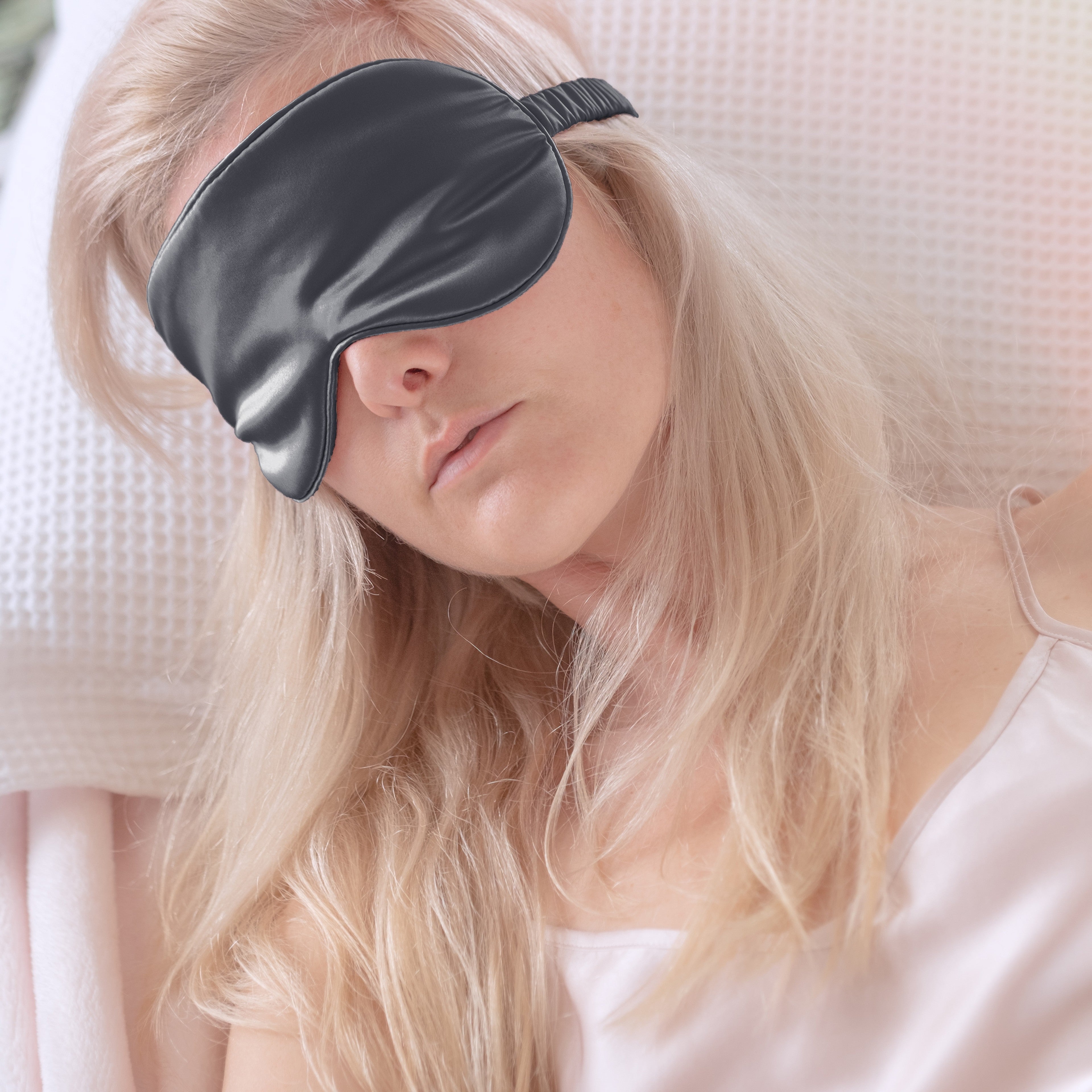 Silk Sleep Eye Mask - Grey