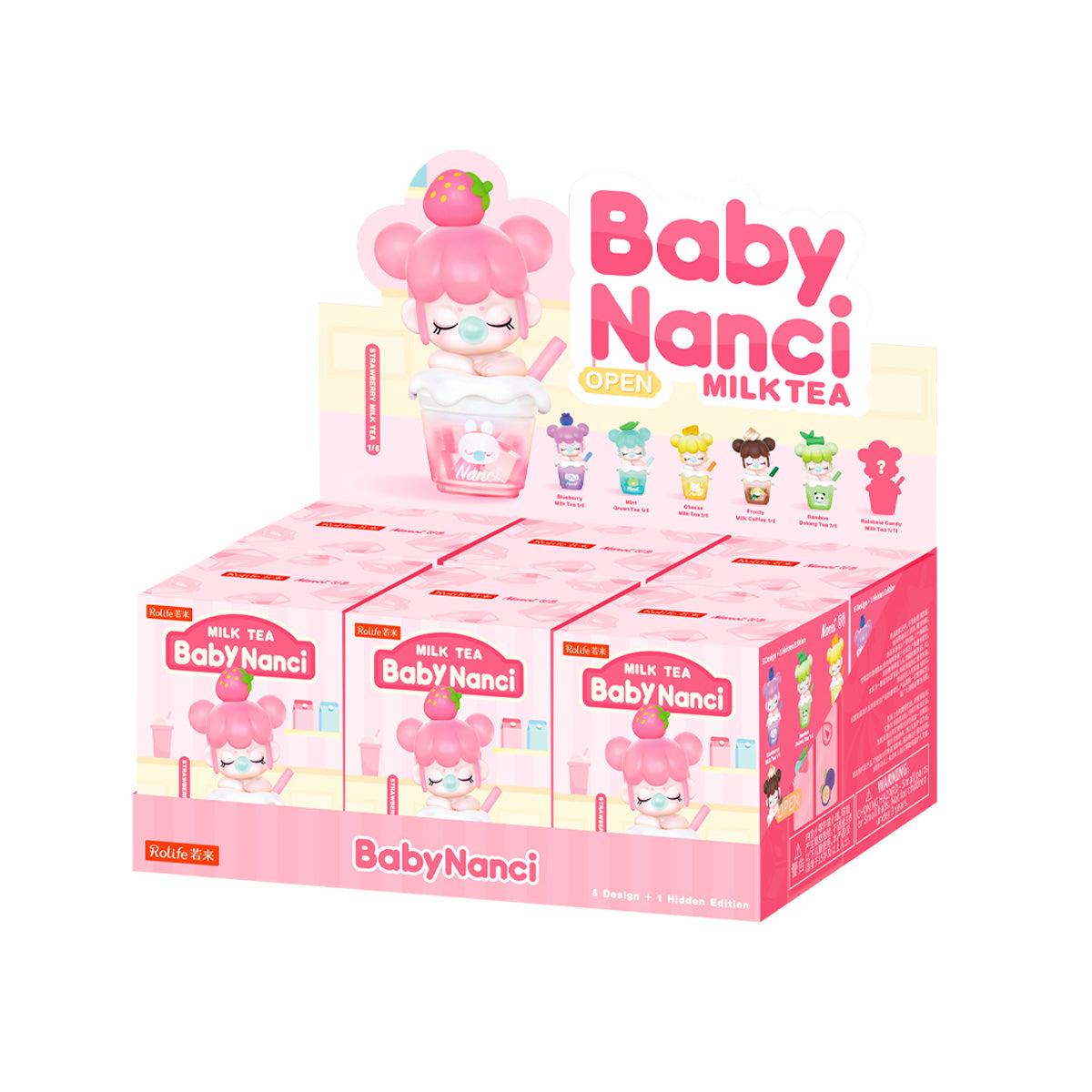 Rolife BabyNanci Milk Tea Series Surprise Figure Dolls NDXX