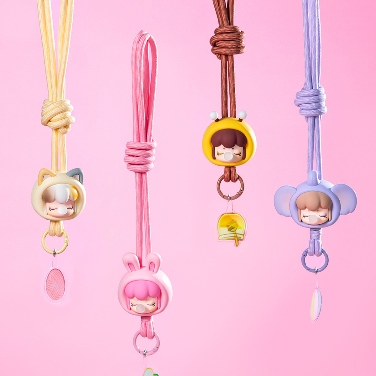Rolife Baby Nanci Fluffy Party Phone Chain Blind Box PZC05