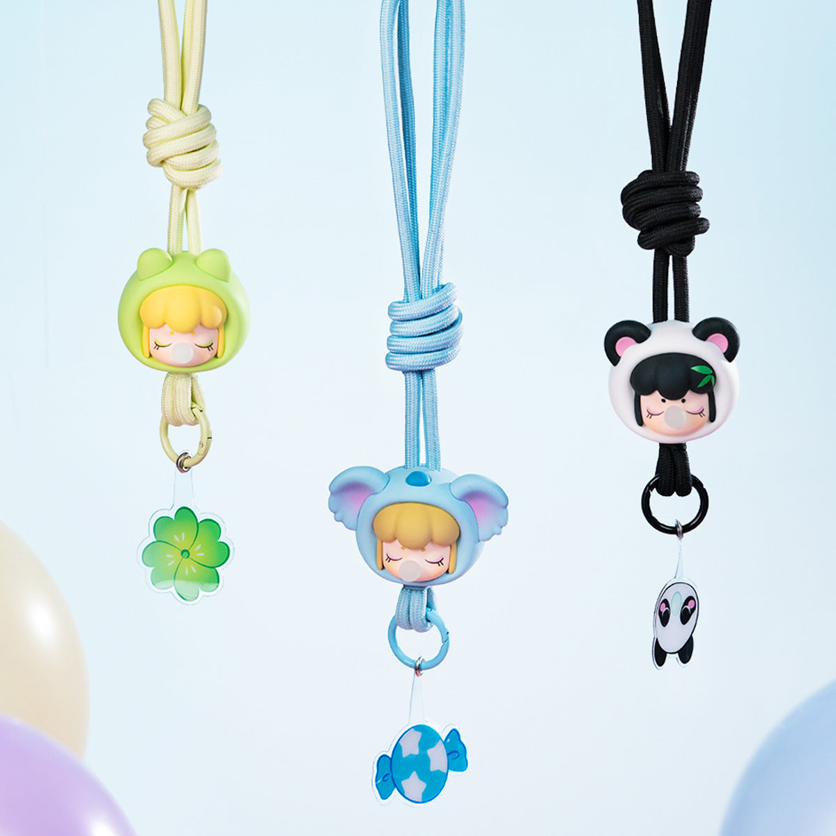 Rolife Baby Nanci Fluffy Party Phone Chain Blind Box PZC05
