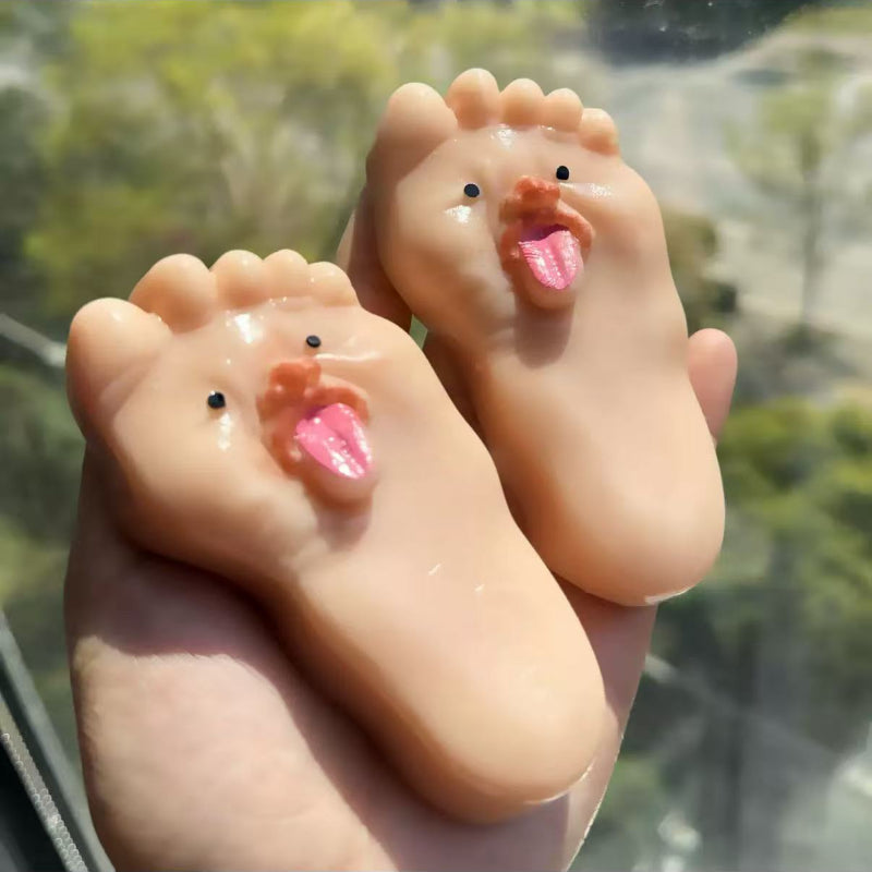 100g 4nch Small Foot Taba Squishy Toy